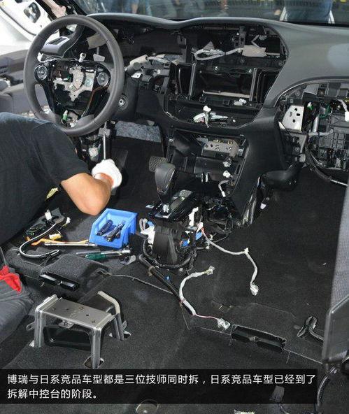 国产和合资拆车视频对比