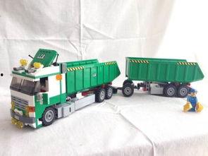 国产乐高大卡车视频,创意无限，驰骋童心的乐高盛宴