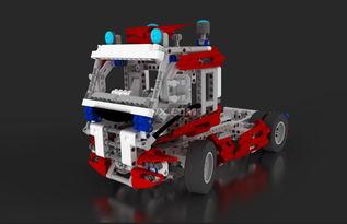 国产乐高大卡车视频,创意无限，驰骋童心的乐高盛宴