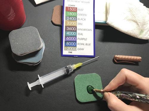 国产老钢笔笔尖打磨视频,传承与创新